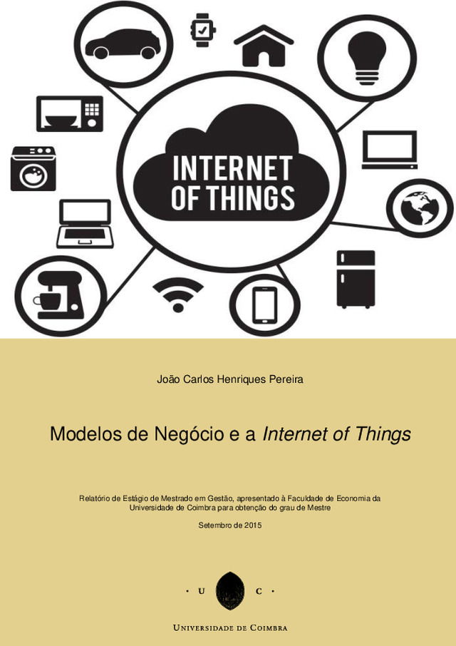 Modelos de Negócio e a Internet of Things