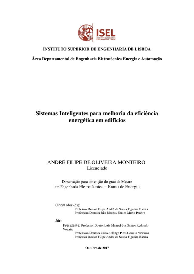 Sistemas inteligentes para melhoria da eficiência energética em edifícios
