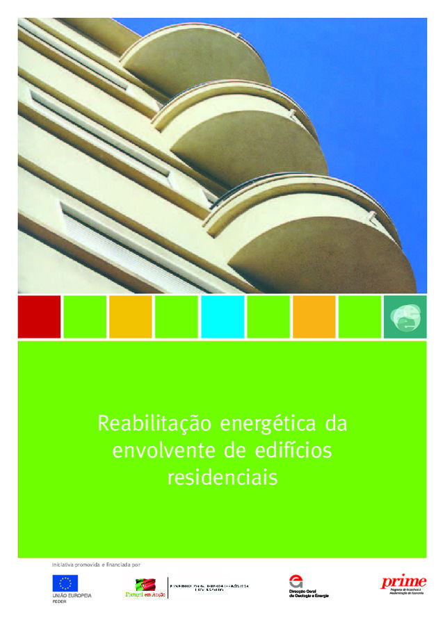 Reabilitação energética da envolvente de edifícios residenciais