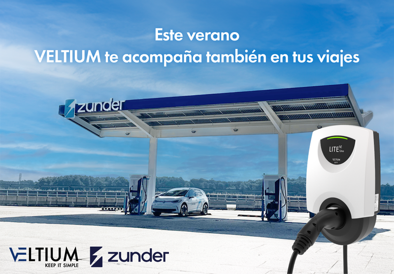 A VELTIUM e a Zunder se unem para oferecer descontos aos proprietários de carregadores LITE