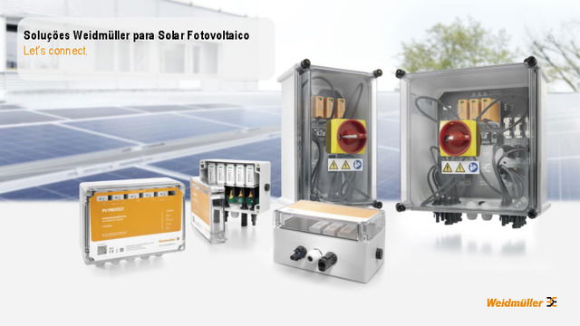 Soluções para instalações fotovoltaicas