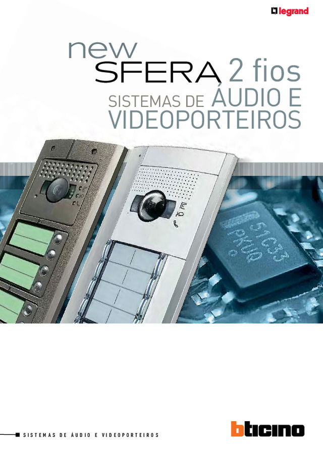 Sistemas de áudio e vídeoporteiros