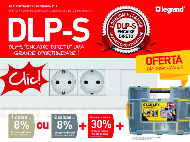 Folheto Campanha Calhas DLP-S, Sistema de Distribuição Simplificado