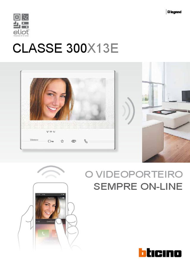 Vídeo porteiro Classe 300X13E