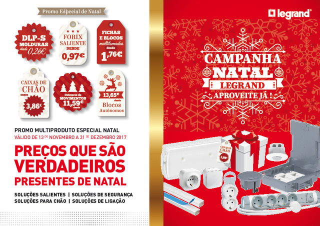 Campanha de Natal Legrand (Folheto)