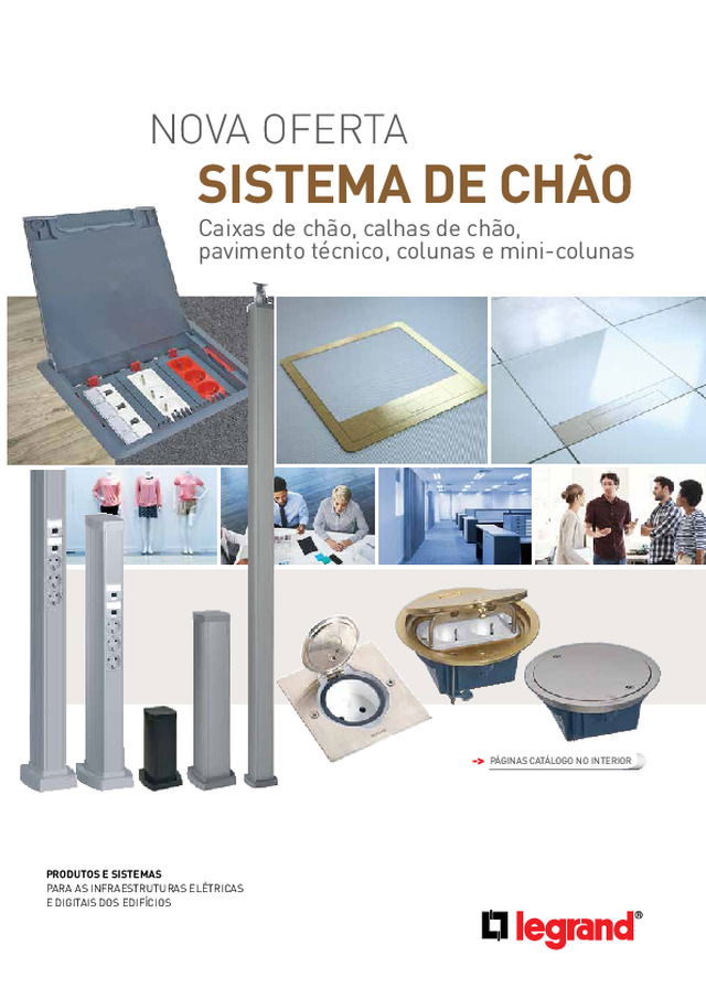 Nova oferta sistemas de chão