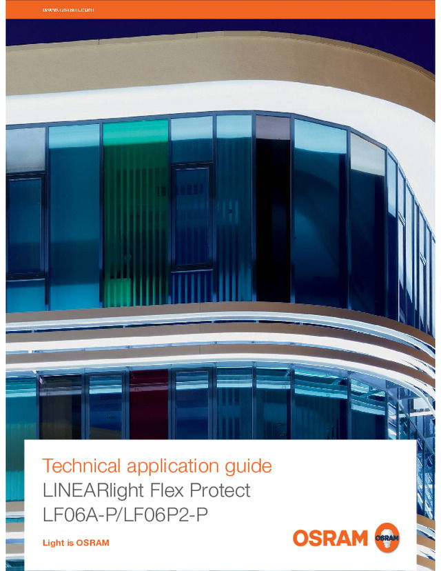 Guia Técnico Instalação Linearlight flex protect da OSRAM (EN)