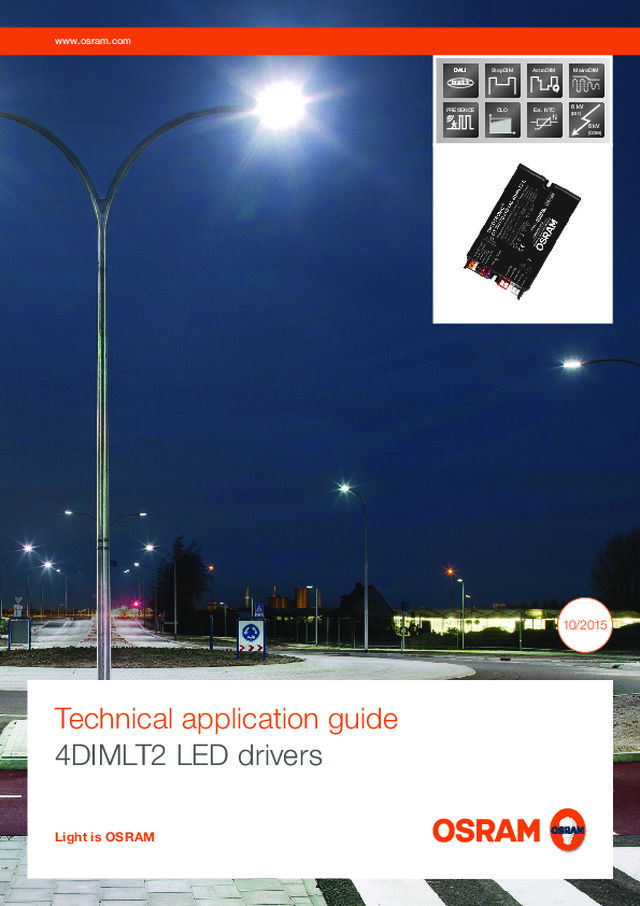 Guia de aplicações técnicas - Drivers LED 4DIMLT2