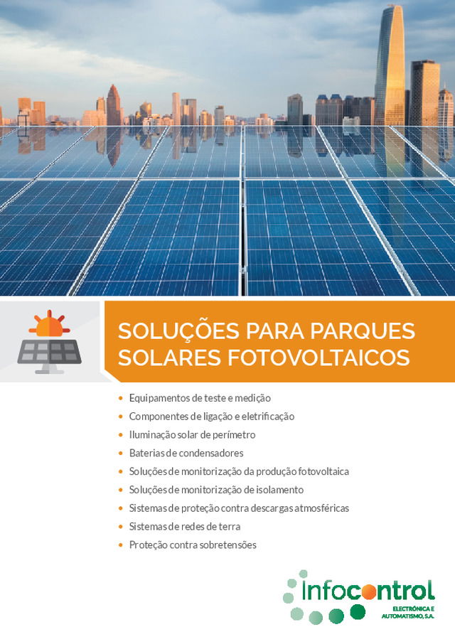 Soluções para Parques Solares Fotovoltaicos