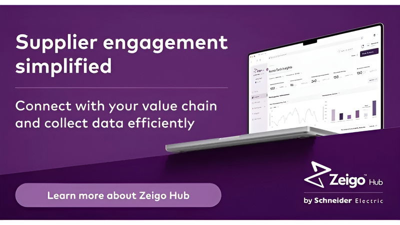Schneider Electric lança Zeigo™ Hub: uma plataforma escalável para acelerar a descarbonização da cadeia de abastecimento e capacitar as ambições globais de net-zero