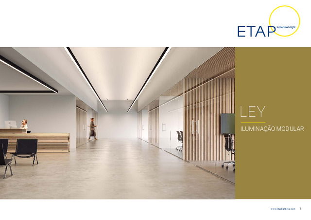 LEY - ILUMINAÇÃO MODULAR