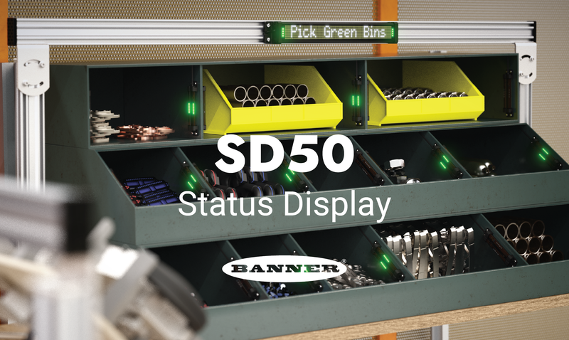 Descubra o novo SD50 Status Display Versatilidade e Eficiência