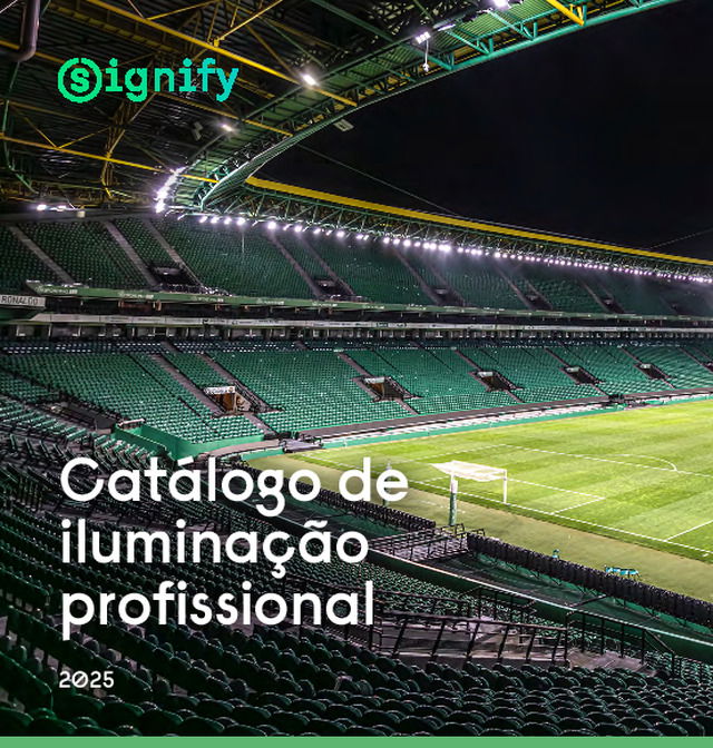Catálogo de iluminação profissional