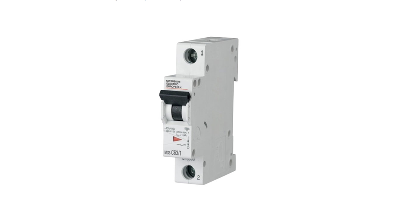 Nova gama de disjuntores MCB para calha DIN, da Mitsubishi Electric