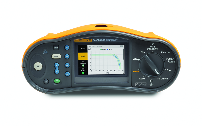 Analisador e verificador fotovoltaico SMFT-1000
