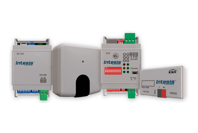 Eficiência energética e controlo inteligente com AC Cloud Control da Intesis by HMS