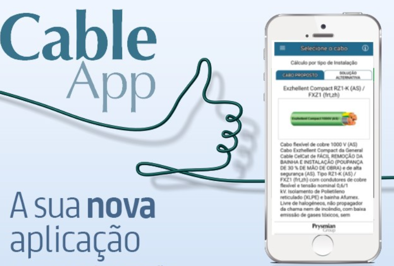 CableApp da Prysmian: dimensionamento inteligente e sustentável de cabos elétricos