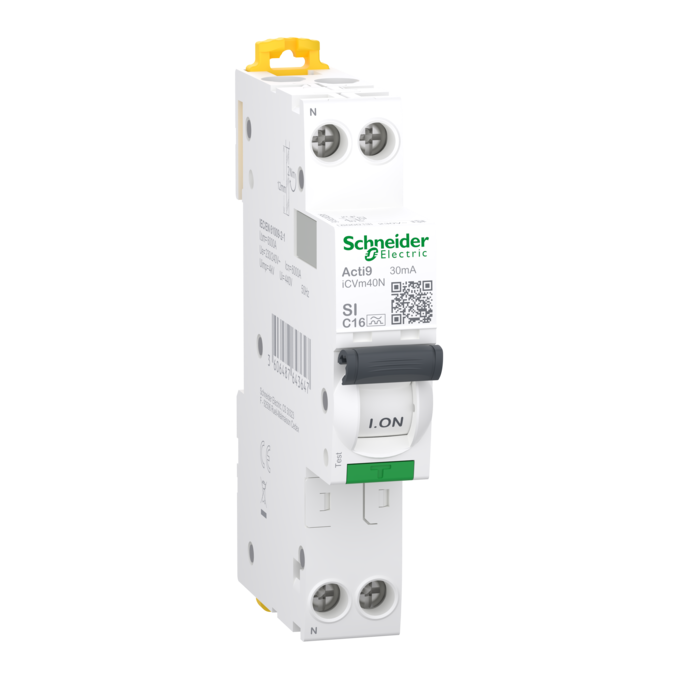 Schneider Electric lança disjuntor diferencial compacto com proteção contra sobrecargas (RCBO) para otimizar a proteção e o espaço nos quadros elétricos