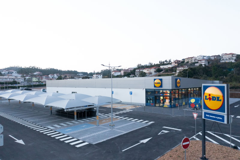 LTX ilumina nova loja Lidl na Sertã
