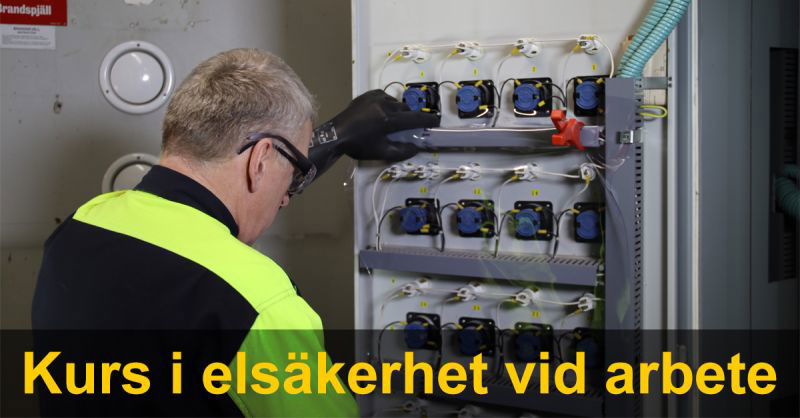 22 oktober: Elsäkerhet vid arbete