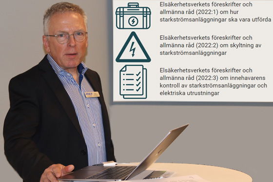 16 april: Elsäkerhet vid arbete