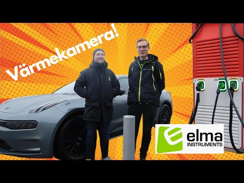 Termografering av snabbladdare