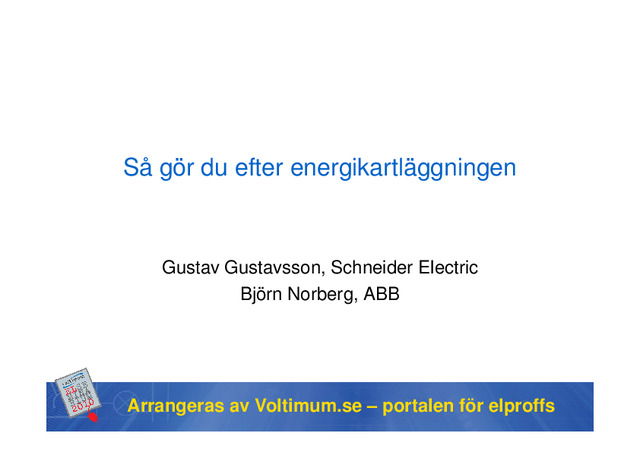 Energieffektivitet ht 2010