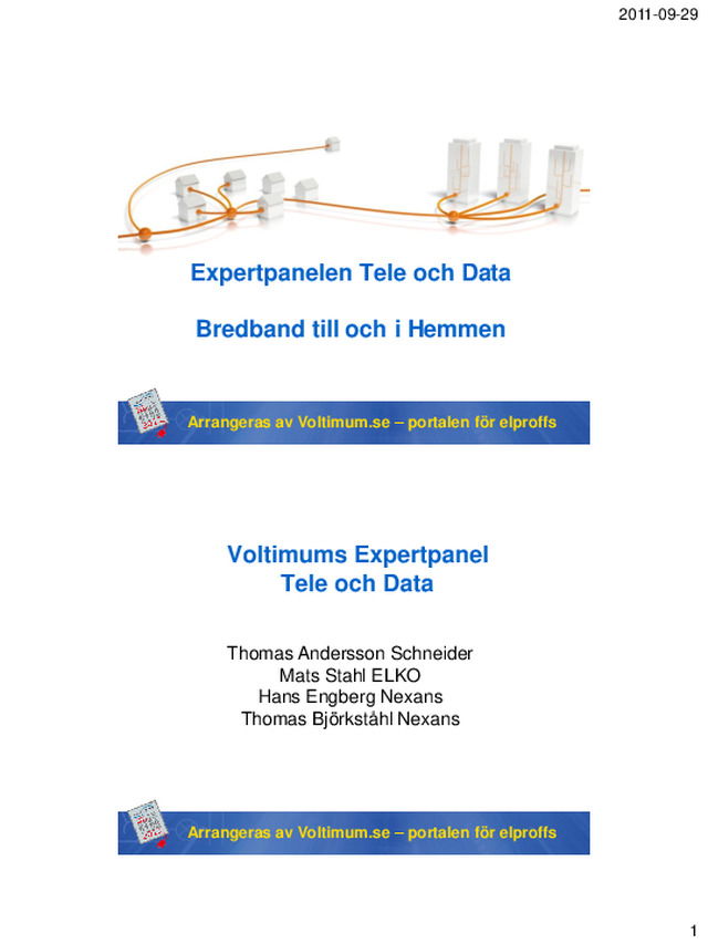 Bredband med fiber och koppar
