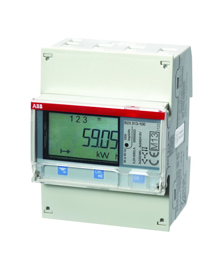 Lättanvänd och MID-godkänd EQ-mätare med M-bus