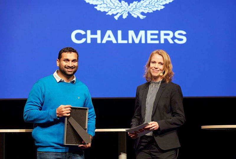 Hållbarhetsforskning på Chalmers belönas med prestigefyllt stipendium från ABB