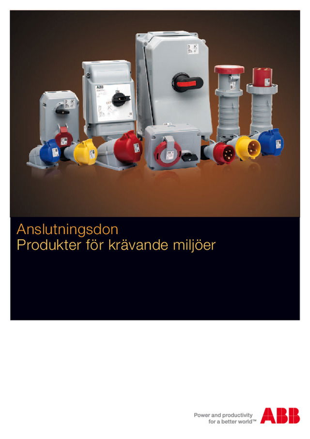 ABB Anslutningsdon