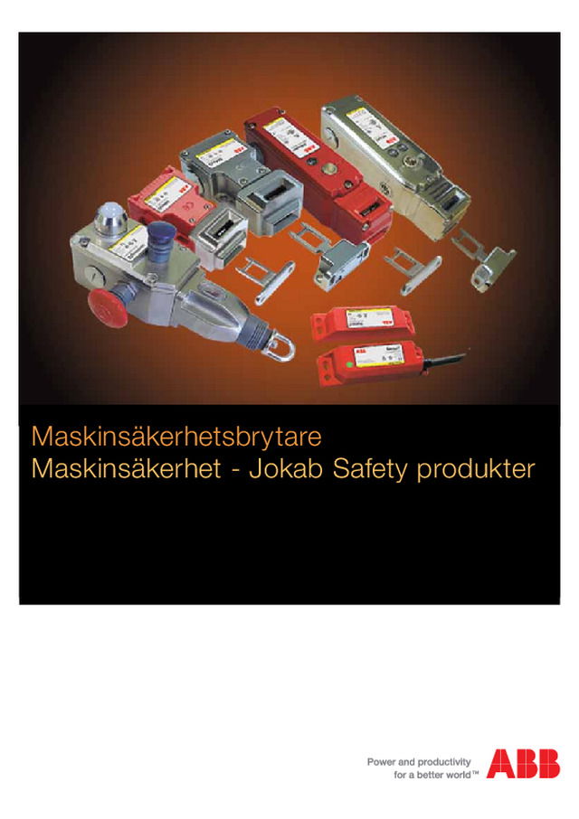 ABB Maskinsäkerhetsbrytare