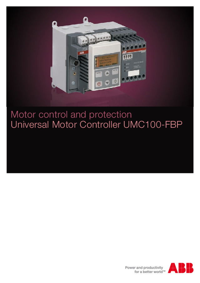 ABB Motor control and protection