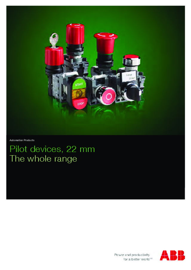 ABB Pilot Devices