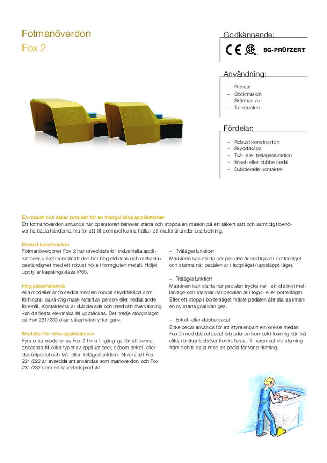 Fox 2 fotmanöverdon