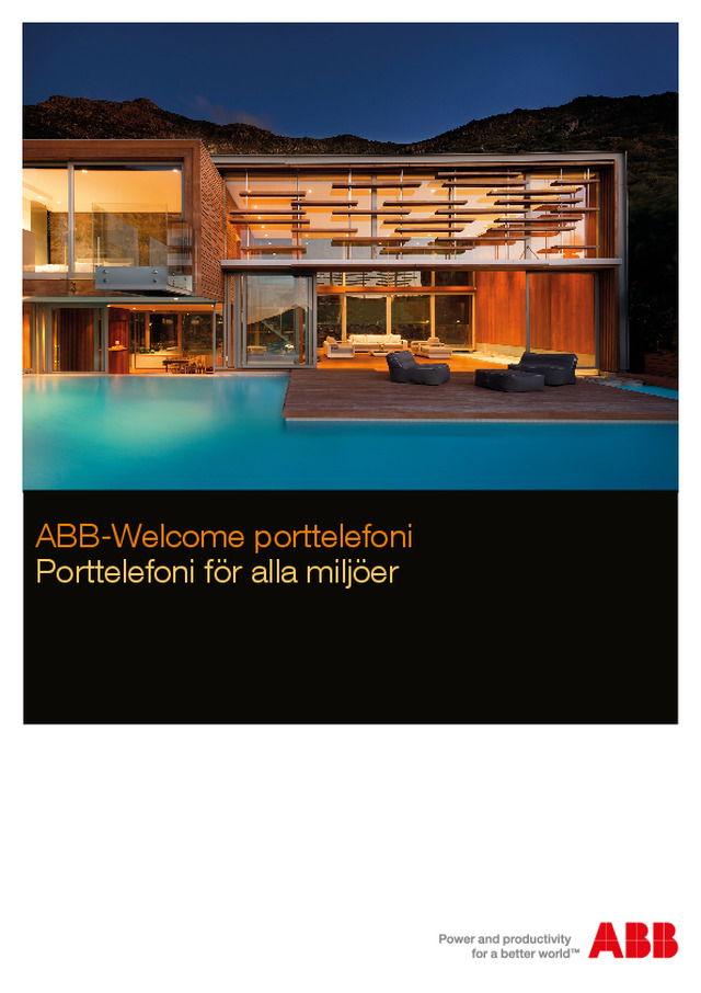 Welcome porttelefoni