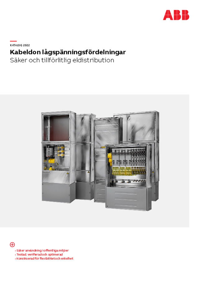 Kabeldon Lågspänningsfördelningar