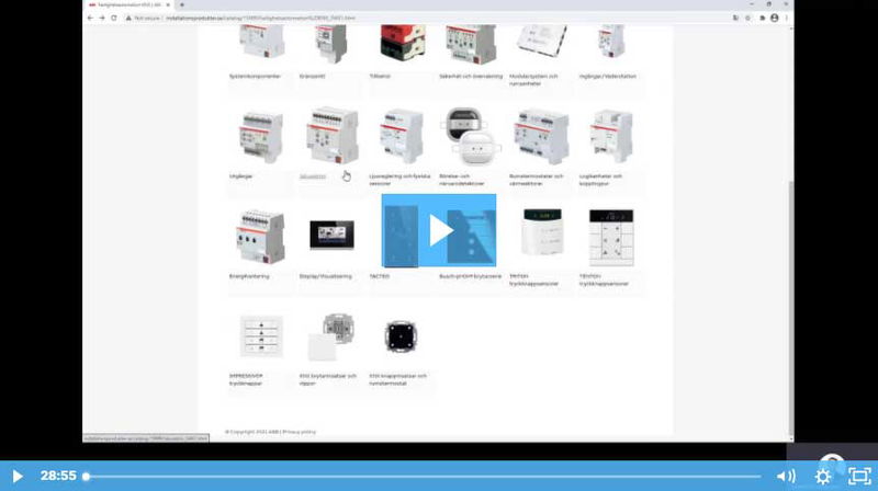 KNX fastighetsautomation