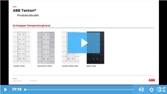 Nyheter i KNX-sortimentet
