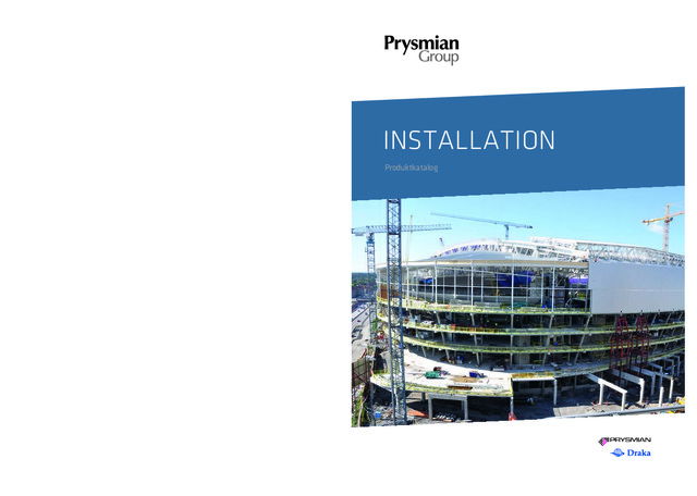 Prysmian Group Produktkatalog Installation