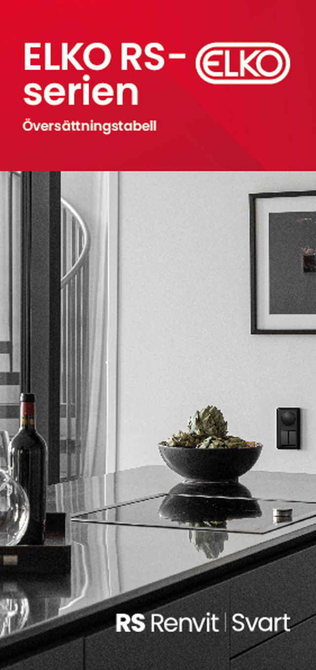 ELKO RS renvit svart
