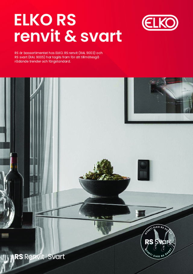 ELKO RS renvit svart