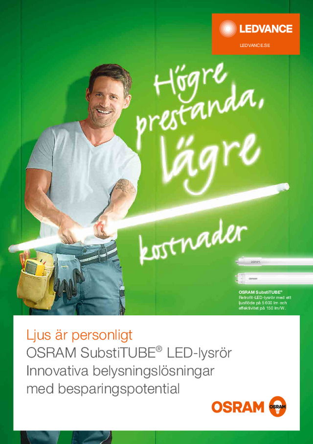 SubstiTUBE® LED-lysrör
