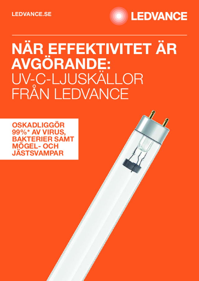 UV-C Ljuskällor