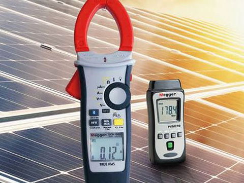Solenergiapplikationer från Megger