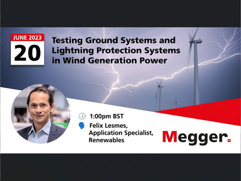 Megger- webbinarium om tester på vindkraftverk