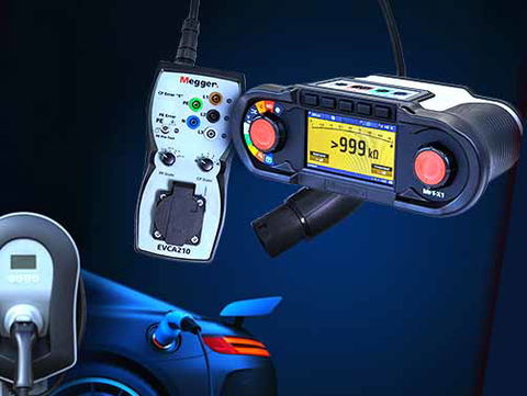 Testpaket för laddboxar från Megger