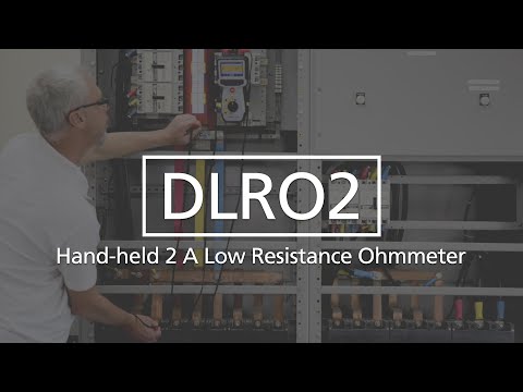 DLRO2 – 2A lågresistansmätare från Megger