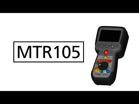 MTR105 – motortestare från Megger