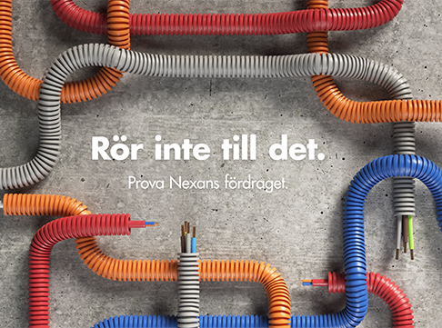 N-tligen N-line – Fördragna kablar i rör